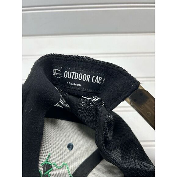 Murphy Seed Shop Iowa Outdoor Cap Black Green Mesh Trucker Snapback - Picture 3 of 4